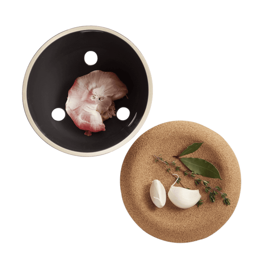Emile Henry Garlic Storage Pot