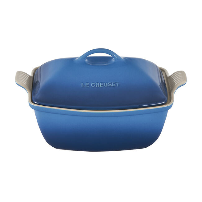 Load image into Gallery viewer, Le Creuset Heritage Deep Covered Rectangular Baker
