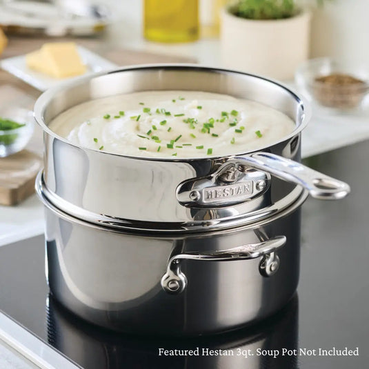 Hestan Provisions Stainless Steel Double Boiler Insert, 3-Quart