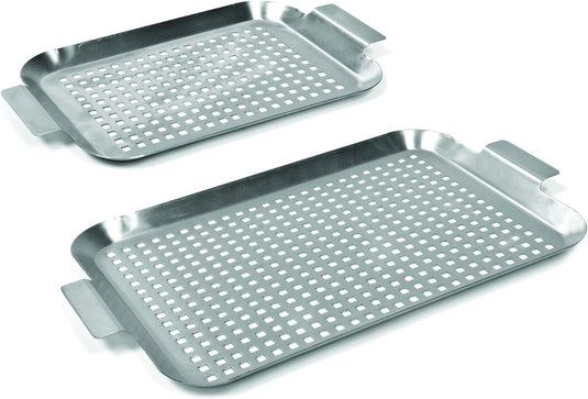 Charcoal Companion Stainless Steel Grilling Grid (Set of 2)