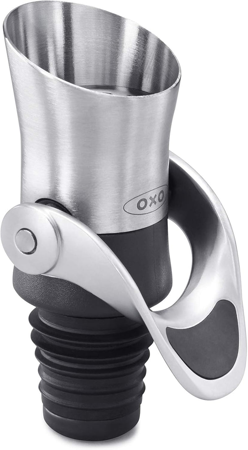 Load image into Gallery viewer, OXO Steel Wine Stopper and Pourer
