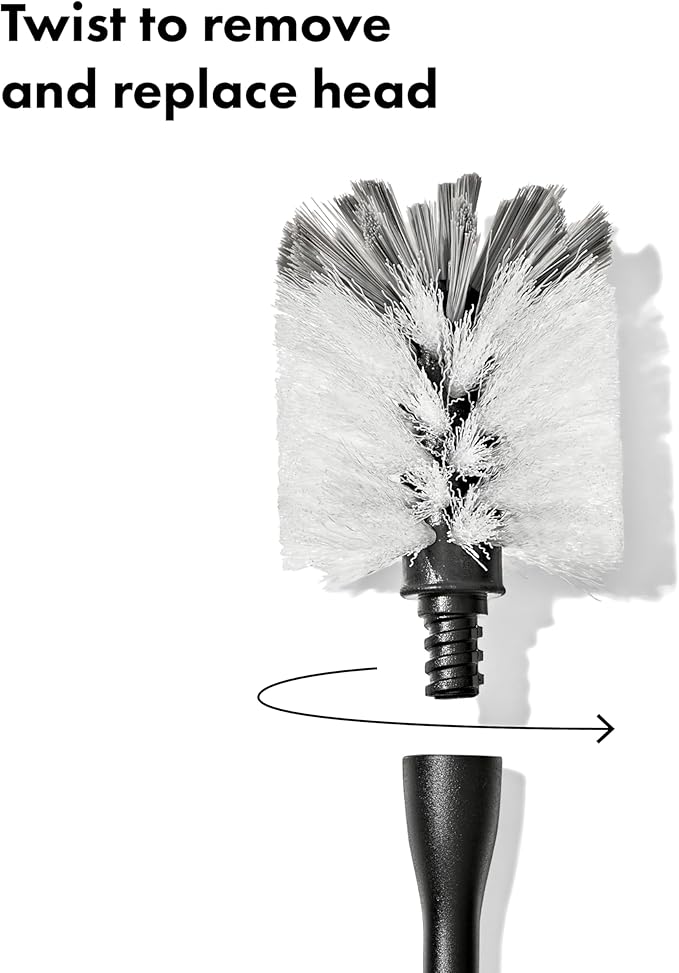 Load image into Gallery viewer, OXO Steel Bottle Brush with Replaceable Head
