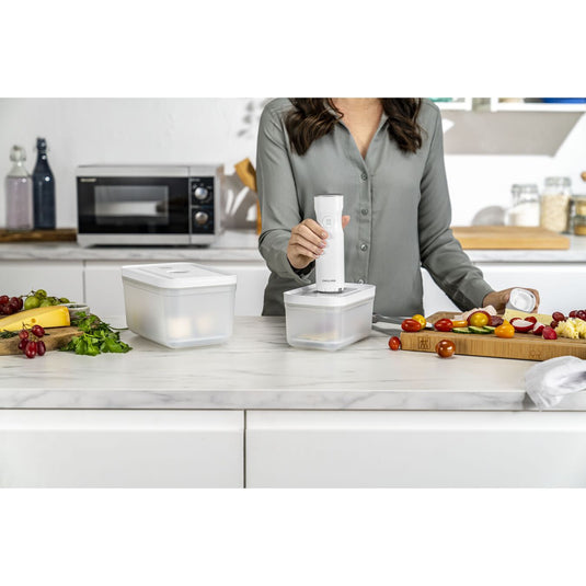 ZWILLING Fresh & Save Vacuum Accessory Set for Plastic Boxes, Medium/large / 2-pc