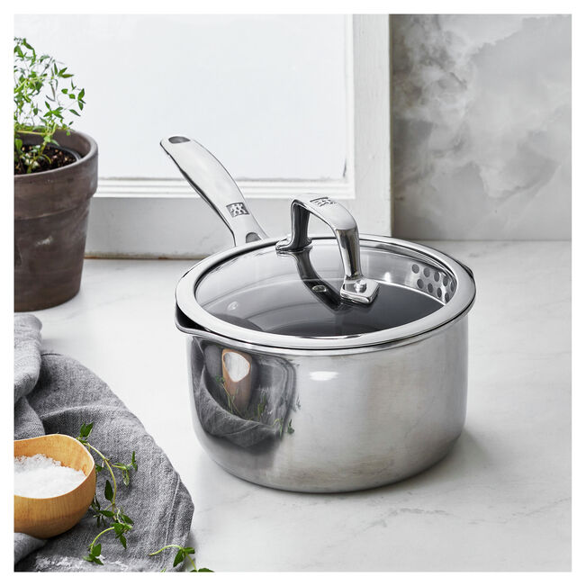 Load image into Gallery viewer, Zwilling Energy Plus Non-stick Ceramic Ceraforce XTREME Sauce Pan 2 qt.
