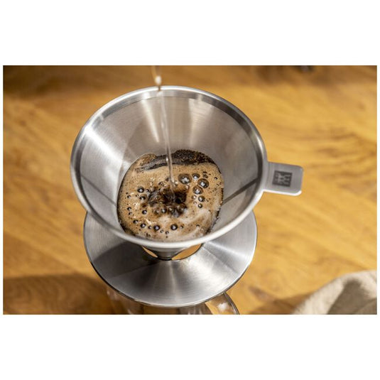 Zwilling Pour Over Coffee Dripper, 18/10 Stainless Steel