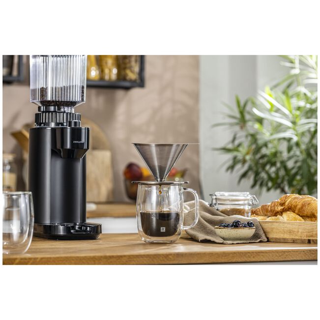 Load image into Gallery viewer, Zwilling Pour Over Coffee Dripper, 18/10 Stainless Steel
