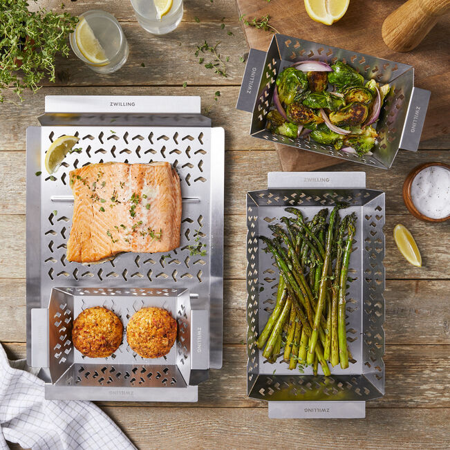 Load image into Gallery viewer, ZWILLING BBQ+ 4-pc Grill Basket Set
