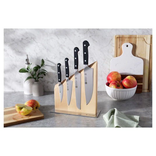 Zwilling Pro 5pc Magnetic Knife Block Set *Flash Sale