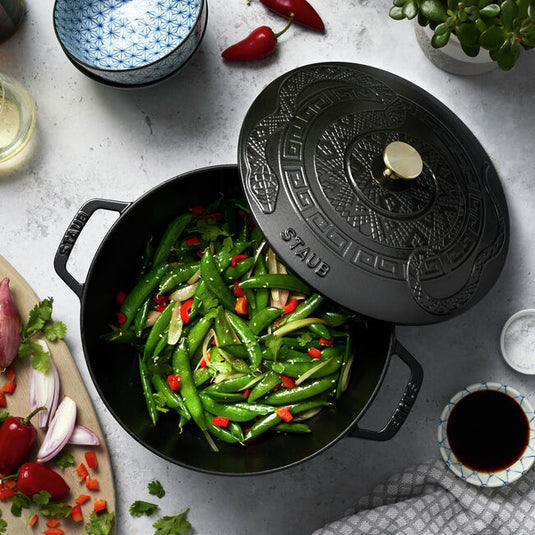 Staub Essential French Oven with Snake Lid 5.25 QT *SALE*