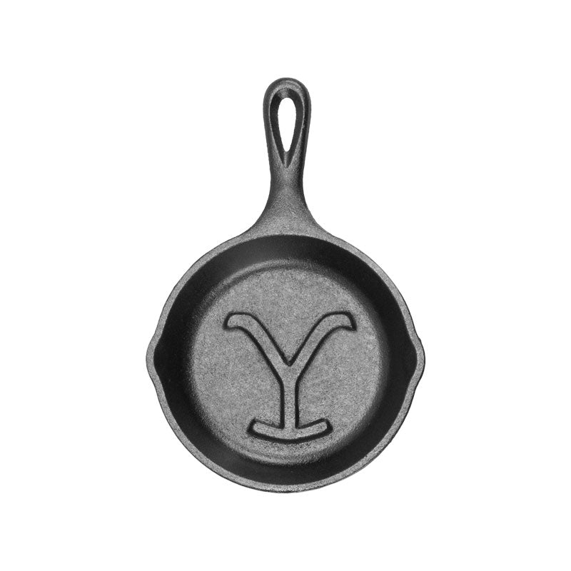 Load image into Gallery viewer, Lodge Yellowstone™ 5 Inch Seasoned Cast Iron “Power Y” Mini Skillet
