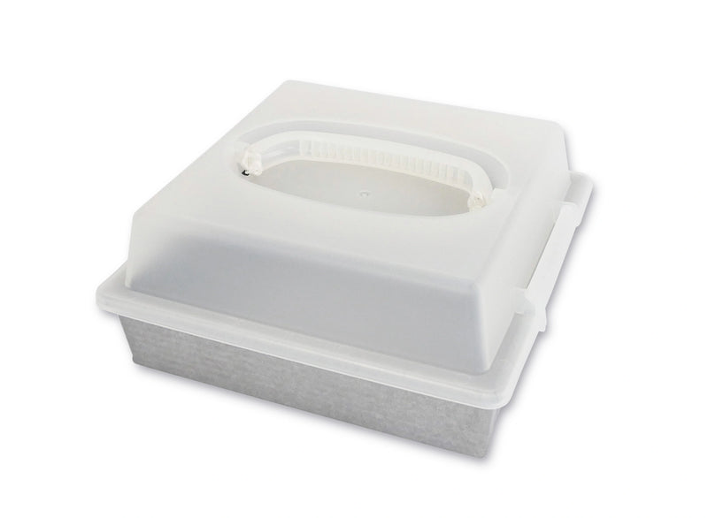 Load image into Gallery viewer, USA PAN 9-Inch Square Cake Pan with Lid
