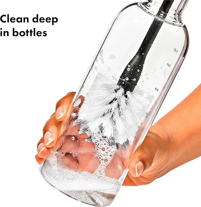 Load image into Gallery viewer, OXO Steel Bottle Brush with Replaceable Head
