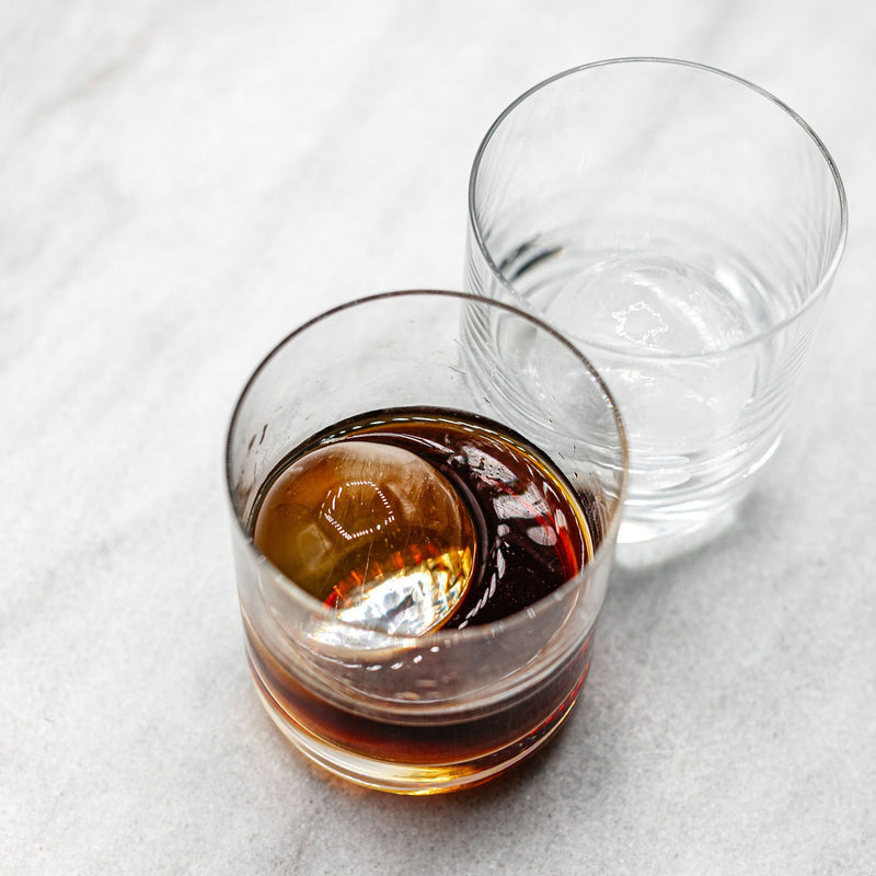 Load image into Gallery viewer, 2 Sphere ice•ology™ Clear Ice Cube Trays (2) 2" Spheres
