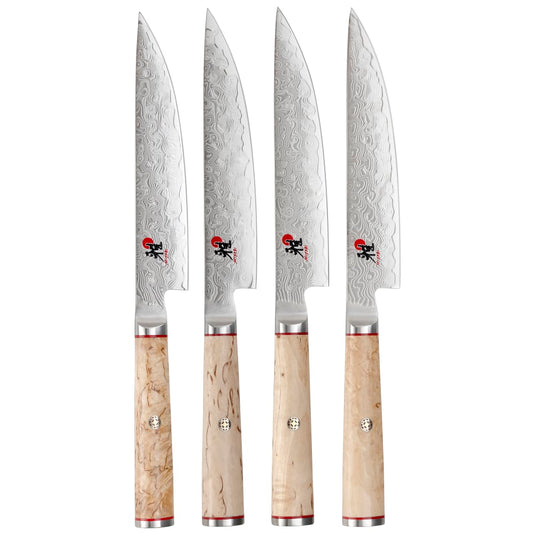 Miyabi Birchwood SG2 4-Piece 5.5" Steak Knife Set