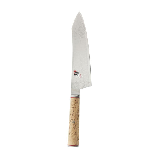 Miyabi Birchwood SG2 7" Fine Edge Rocking Santoku Knife