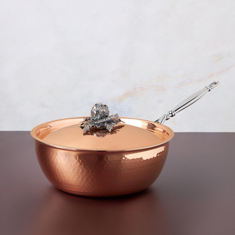 Load image into Gallery viewer, Ruffoni Opus Cupra Chef Pan 4QT
