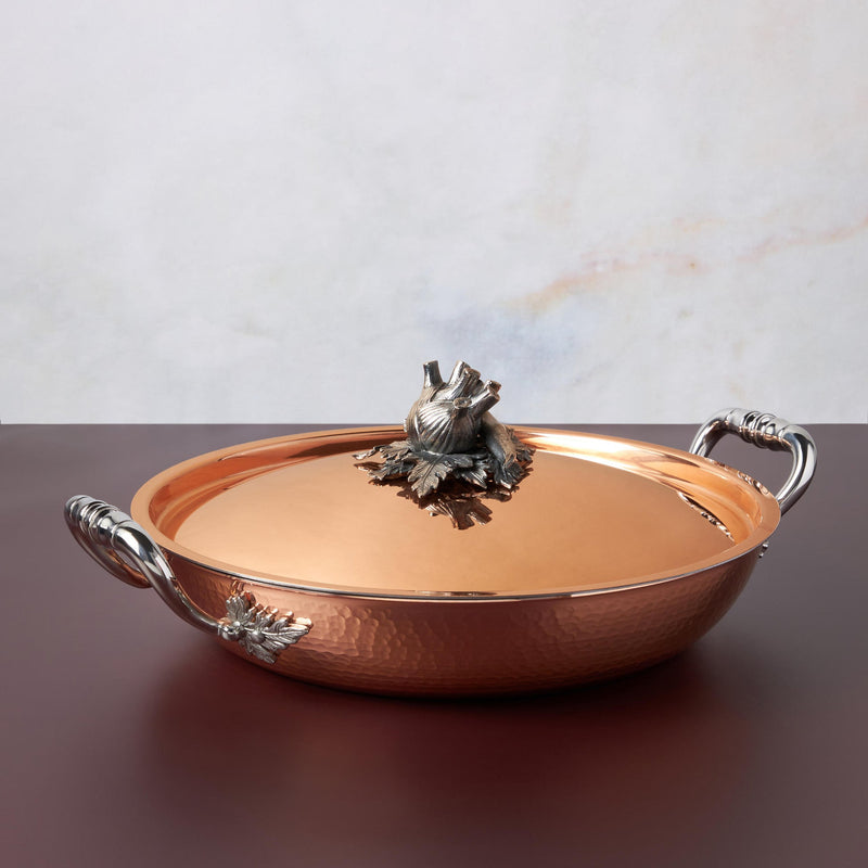 Load image into Gallery viewer, Ruffoni Opus Cupra Serving Frying Pan 12"
