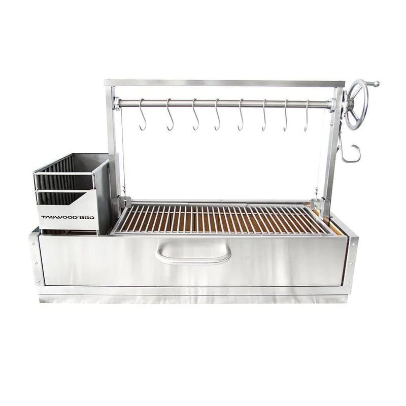 Load image into Gallery viewer, Tagwood BBQ Santa Maria Argentine Wood Fire &amp; Charcoal Grill Built in | BBQ05SS
