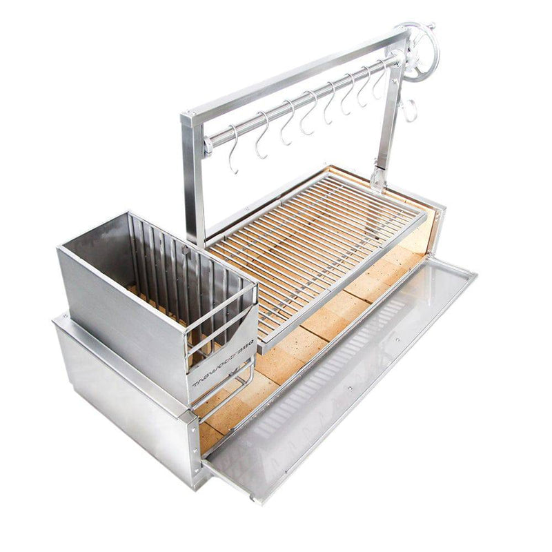 Load image into Gallery viewer, Tagwood BBQ Santa Maria Argentine Wood Fire &amp; Charcoal Grill Built in | BBQ05SS
