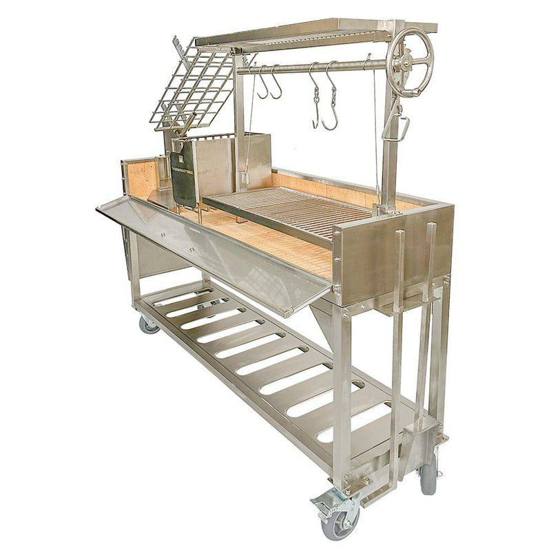 Load image into Gallery viewer, Tagwood Argentine Santa Maria Wood Fire &amp; Charcoal Gaucho Grill | BBQ06SS PARTIALLY ASSEMBLED

