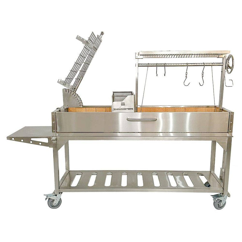 Load image into Gallery viewer, Tagwood Argentine Santa Maria Wood Fire &amp; Charcoal Gaucho Grill | BBQ06SS PARTIALLY ASSEMBLED
