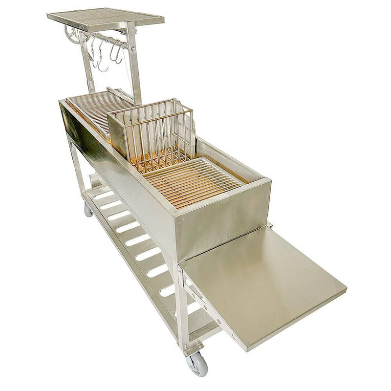 Load image into Gallery viewer, Tagwood Argentine Santa Maria Wood Fire &amp; Charcoal Gaucho Grill | BBQ06SS PARTIALLY ASSEMBLED
