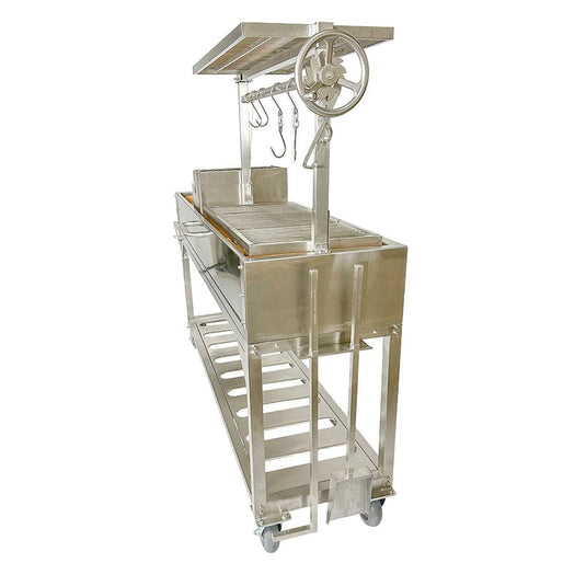Tagwood Argentine Santa Maria Wood Fire & Charcoal Gaucho Grill | BBQ06SS PARTIALLY ASSEMBLED