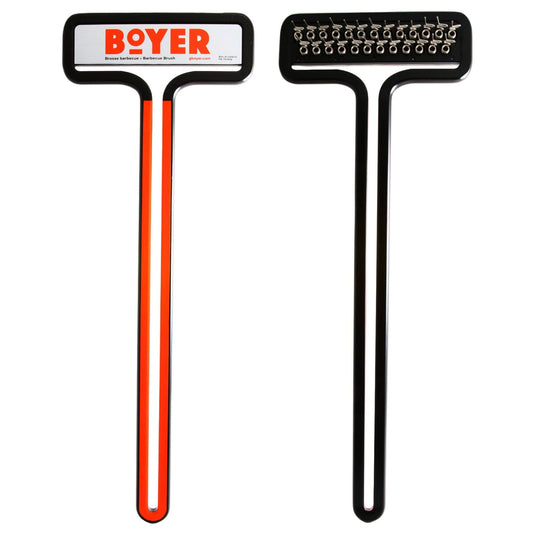Boyer Brush Stainless Steel Spring Coil Grill Brush