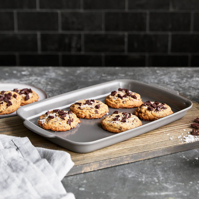 Load image into Gallery viewer, GreenPan Premiere Ovenware Ceramic Nonstick 13" x 9" Quarter Sheet Pan

