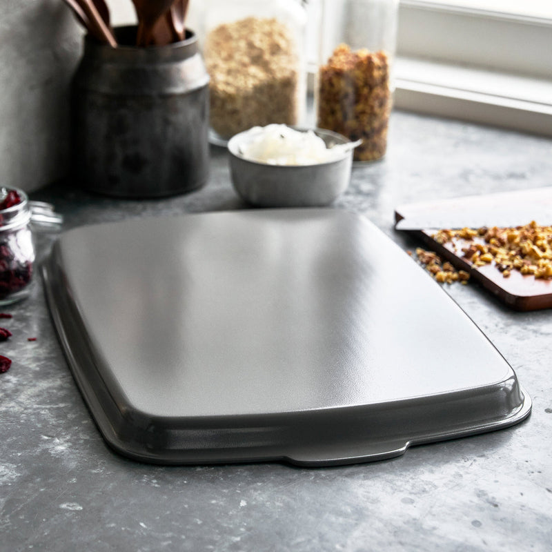 Load image into Gallery viewer, GreenPan Premiere Ovenware Ceramic Nonstick 18" x 13" Half Sheet Pan
