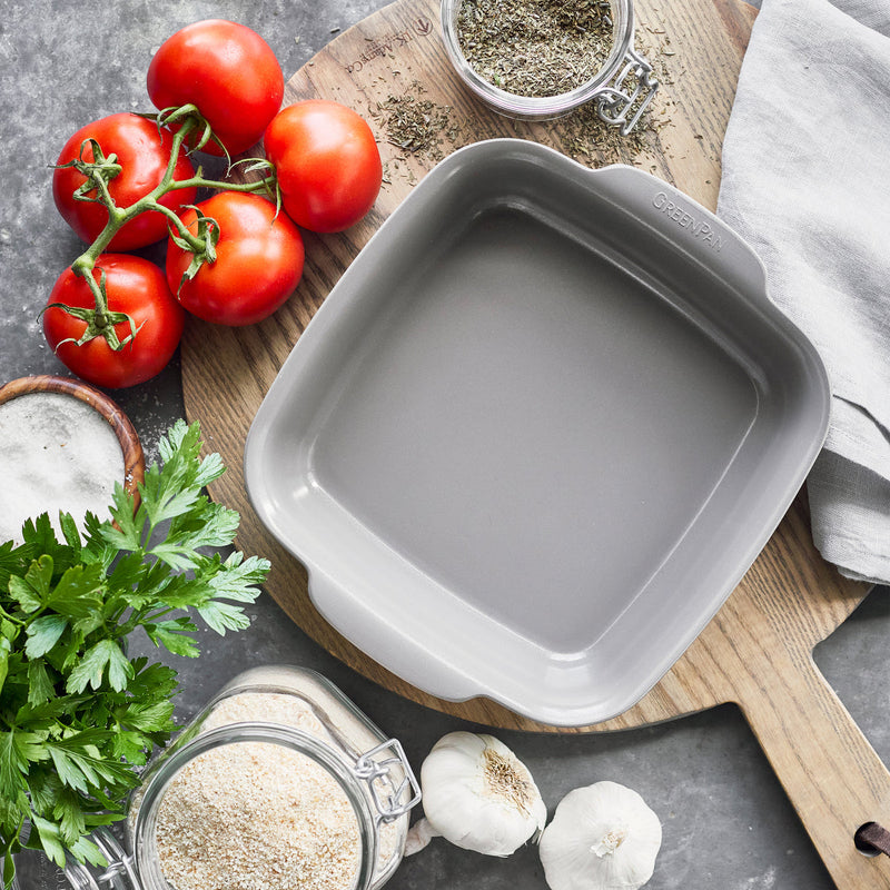 Load image into Gallery viewer, GreenPan Premiere Ovenware Ceramic Nonstick 8" x 8" Square Baker

