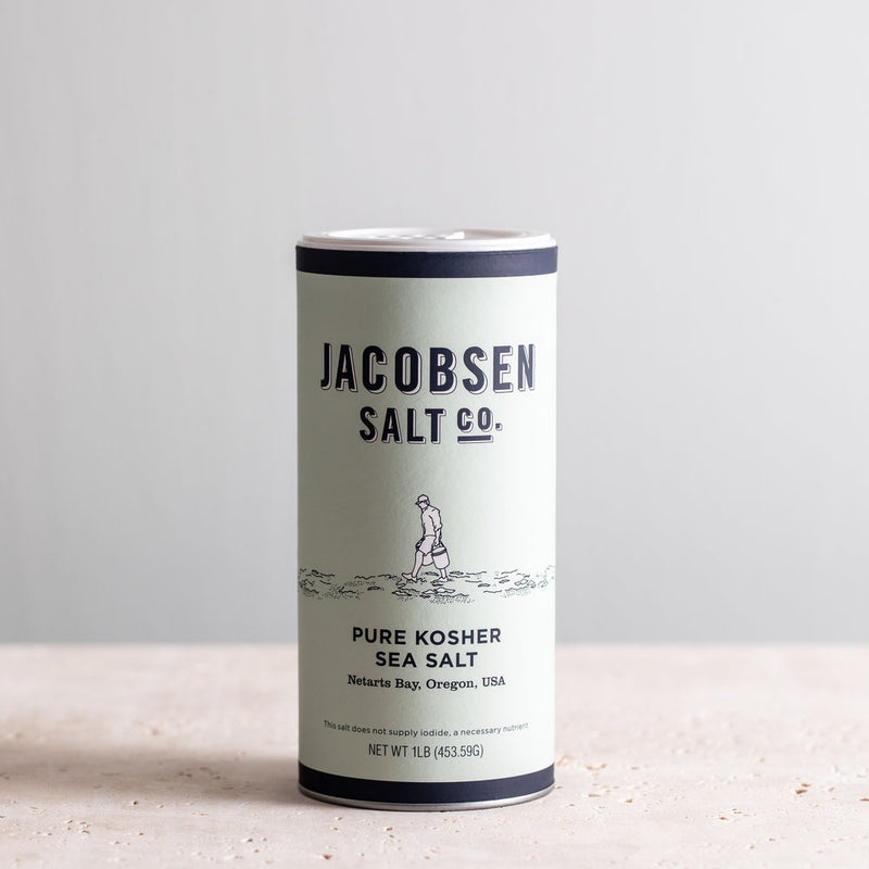 Load image into Gallery viewer, Jacobsen Salt Co. Pure Kosher Sea Salt 1lb.
