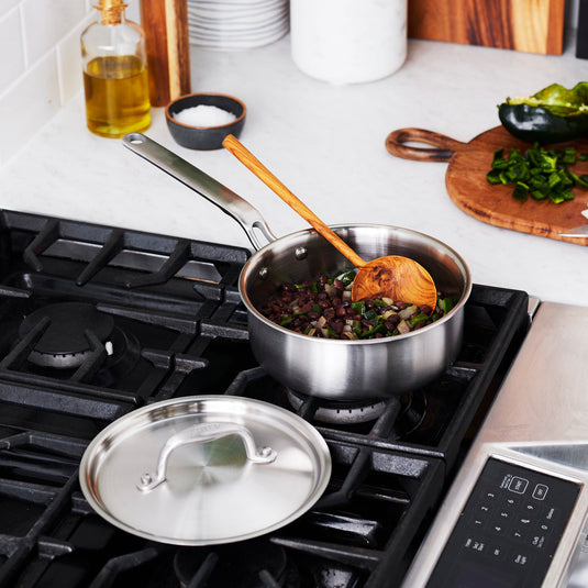 Heritage Steel Eater Series 2 Quart Saucepan with Lid