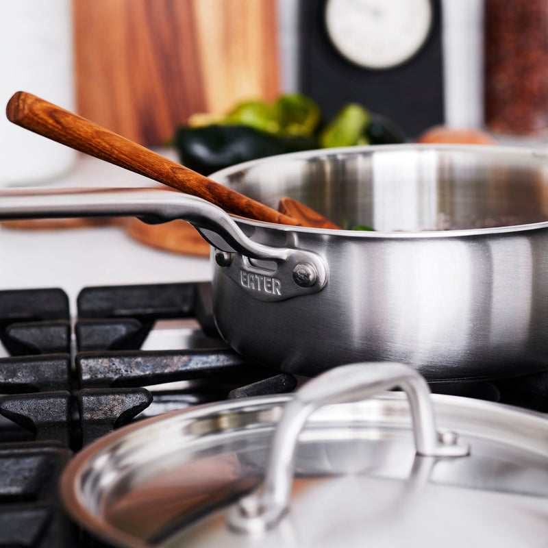 Load image into Gallery viewer, Heritage Steel Eater Series 2 Quart Saucepan with Lid
