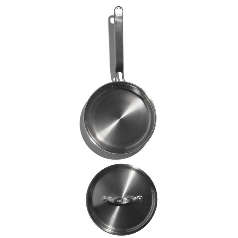 Load image into Gallery viewer, Heritage Steel Eater Series 2 Quart Saucepan with Lid
