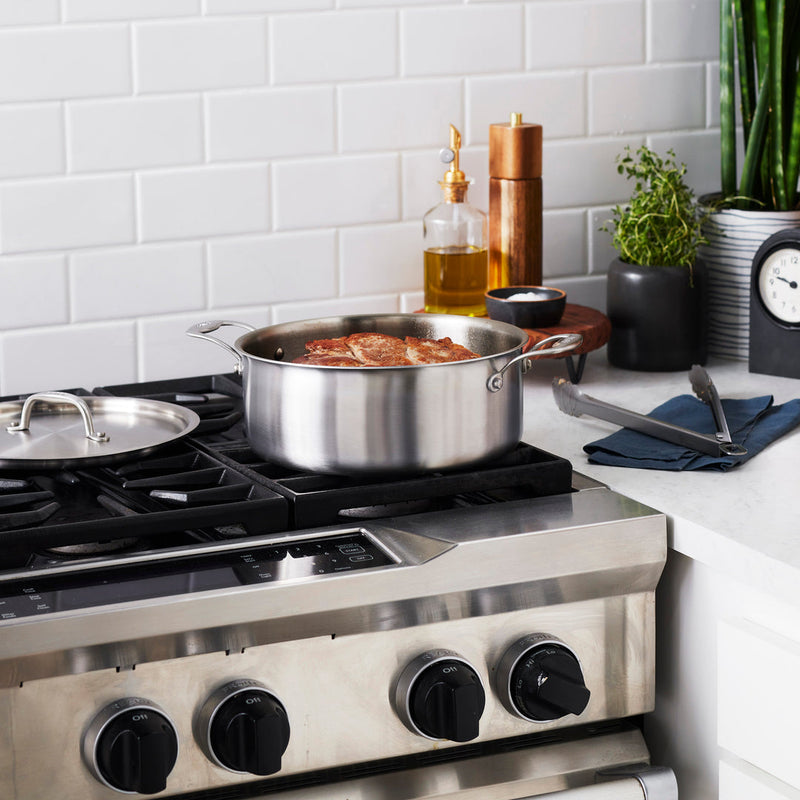 Load image into Gallery viewer, Heritage Steel Eater Series 6 Quart Rondeau with Lid
