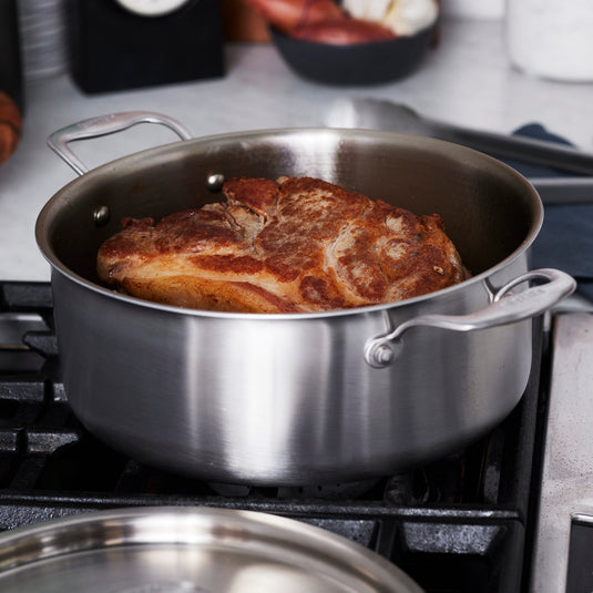 Heritage Steel Eater Series 6 Quart Rondeau with Lid