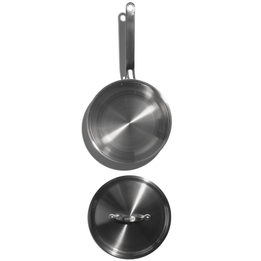 Heritage Steel Eater Series 3 Quart Saucier with Lid