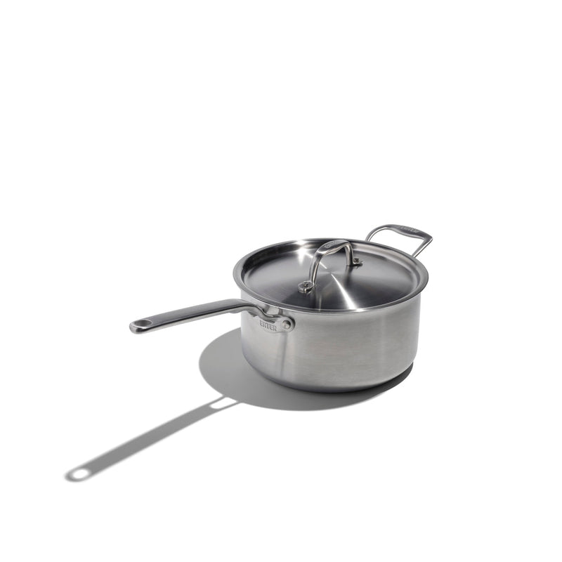 Load image into Gallery viewer, Heritage Steel Eater Series 4 Quart Saucepan with Lid
