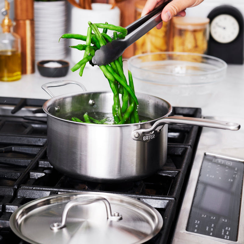 Load image into Gallery viewer, Heritage Steel Eater Series 4 Quart Saucepan with Lid
