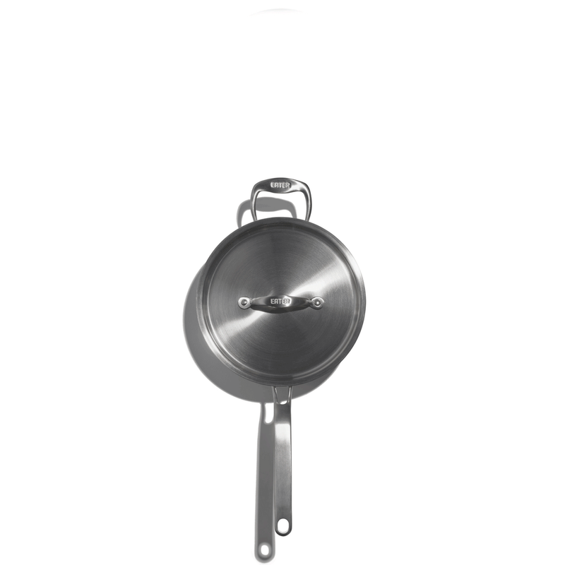 Load image into Gallery viewer, Heritage Steel Eater Series 4 Quart Saucepan with Lid
