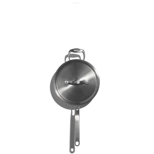 Heritage Steel Eater Series 4 Quart Saucepan with Lid