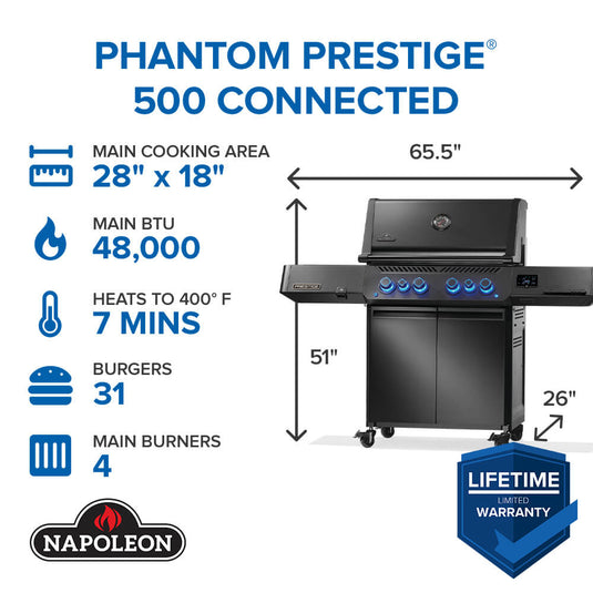 Napoleon Phantom Prestige® 500 Connected RSIB
