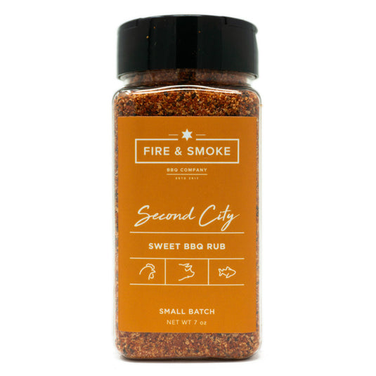 Fire & Smoke Second City Sweet Rub 7 oz