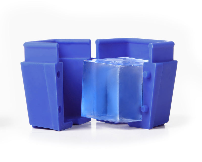 Load image into Gallery viewer, 2 Cube ice•ology™ Clear Ice Cube Trays (2) 1.75" Cubes
