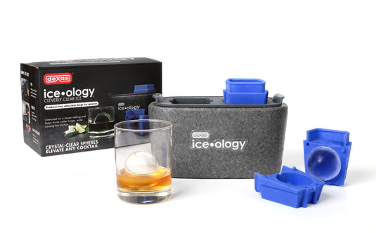 2 Sphere ice•ology™ Clear Ice Cube Trays (2) 2" Spheres