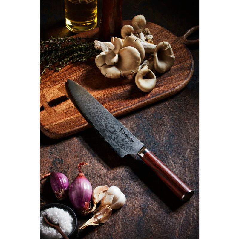Load image into Gallery viewer, Hammer Stahl 9" Chef Knife - Damascus Series
