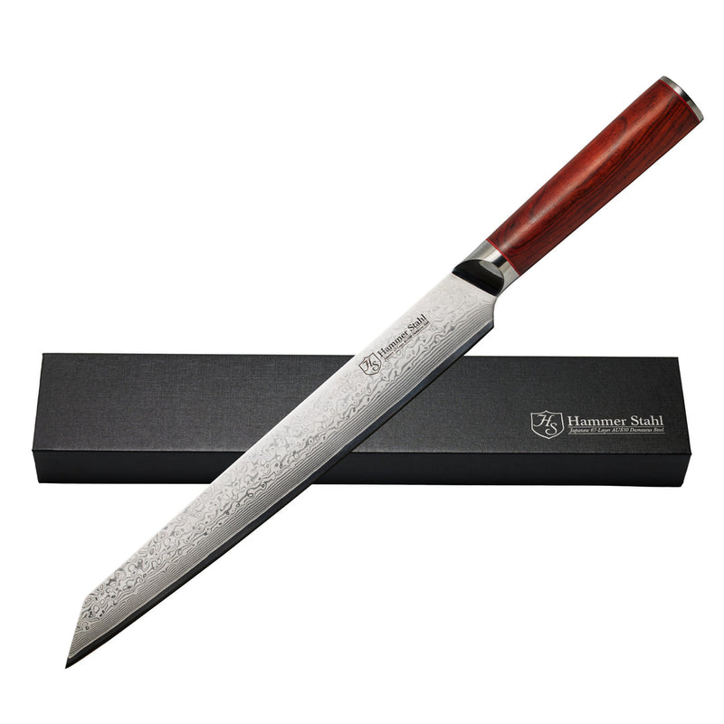 Load image into Gallery viewer, Hammer Stahl 10" Slicer - Damascus Series
