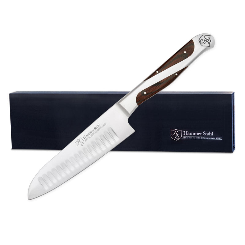 Load image into Gallery viewer, Hammer Stahl 4.5" Santoku
