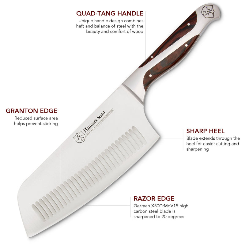 Load image into Gallery viewer, Hammer Stahl 7" Vegetable Cleaver
